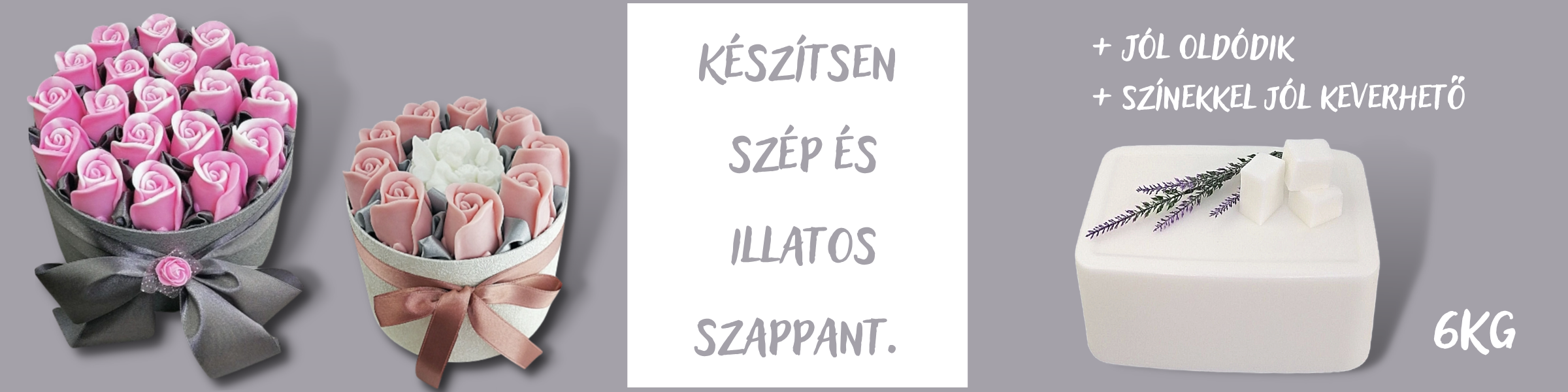 Výrobky z mydlovej hmoty sú voňavé a krásne(3)